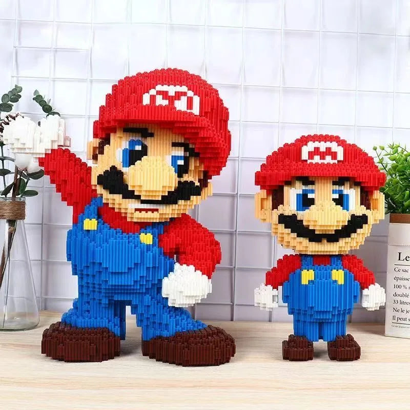 Mario Brick Toy – Mini Building Blocks Set (DIY Assembly)