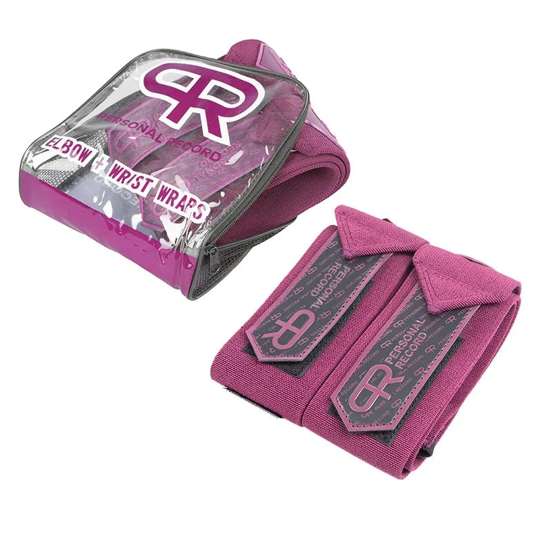 ProLift™ 90cm Adjustable Elbow Wraps – Maximum Support & Strength Training