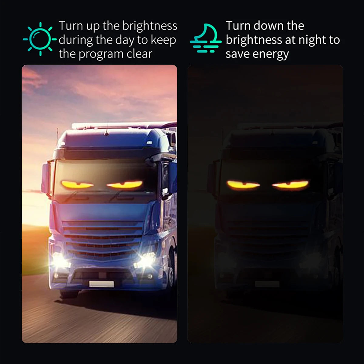 Truck LED Pixel Screen – Bluetooth & Remote Control