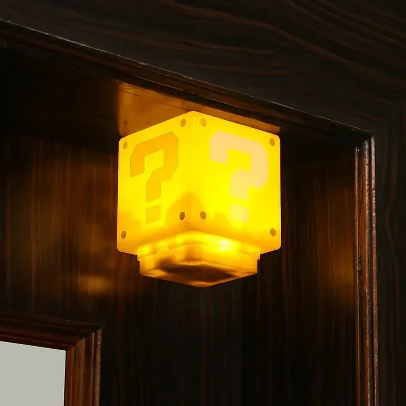 MysteryBlock – LED Question Mark Lamp (USB Rechargeable)
