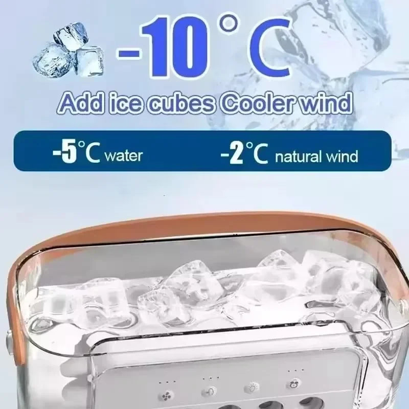 Xiaomi™ 3-in-1 Air Cooler – Mini AC, Humidifier & LED Fan