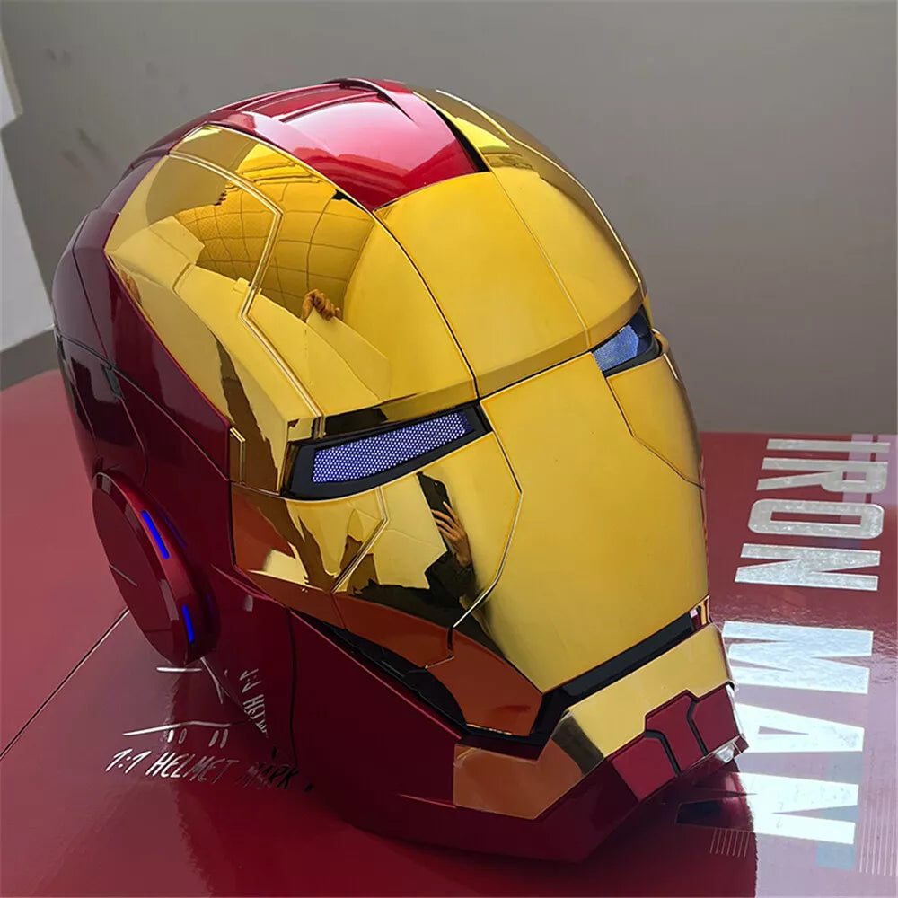 Iron Man MK5 Helmet – Real Wearable Collectible Edition (Automatic Opening)