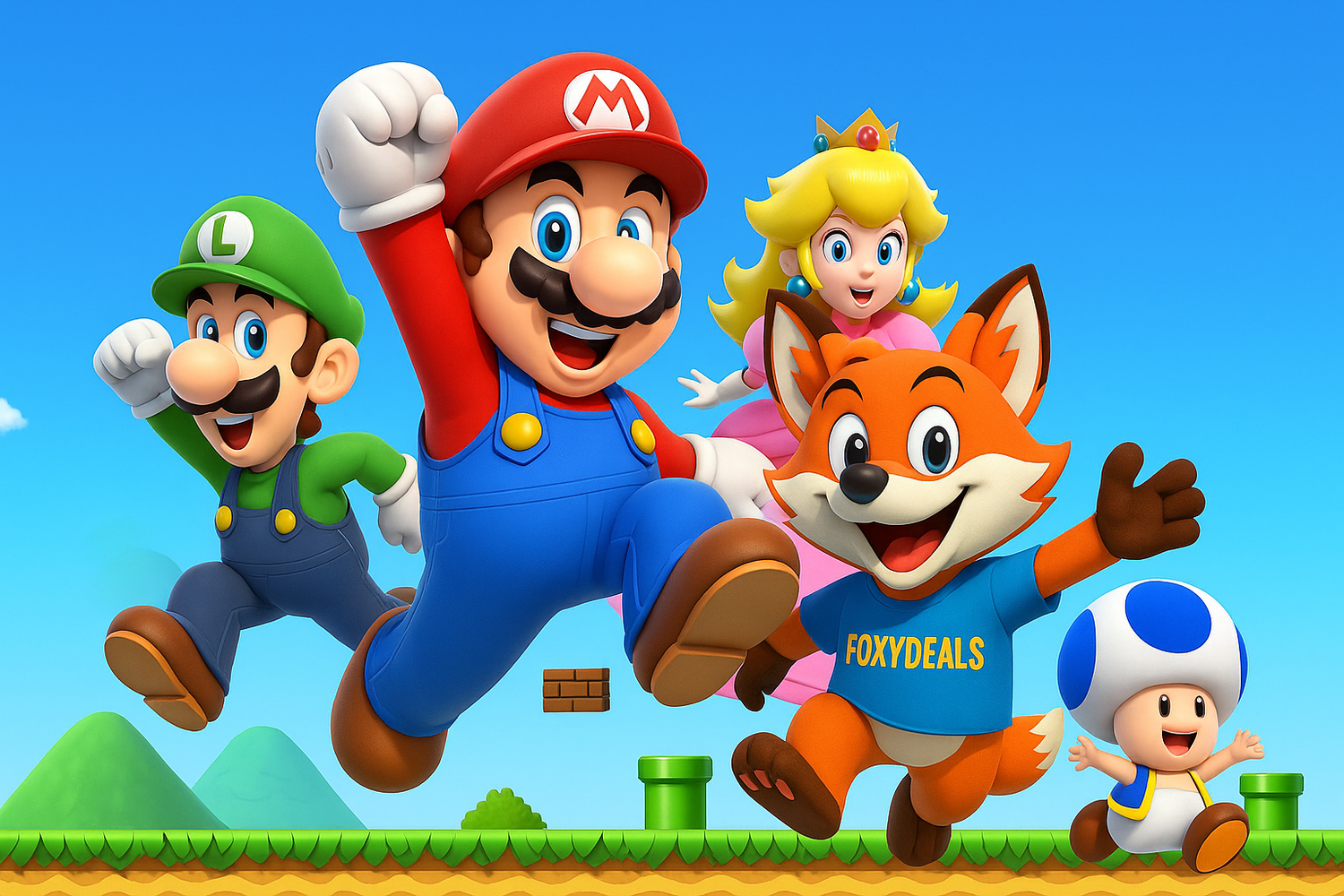 Foxy x Mario World