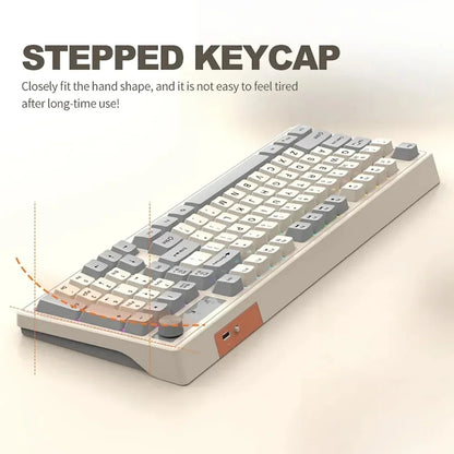 FoxyType RGB Wireless Keyboard – Dual Mode Bluetooth 5.0 + 2.4G