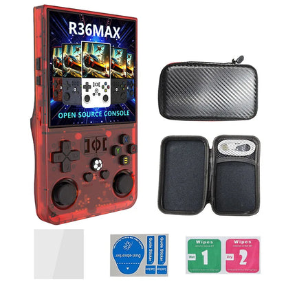 R36 MAX Retro Gaming Console – 18,000+ Games, 64GB, 3.5" IPS Screen, 4000mAh Battery