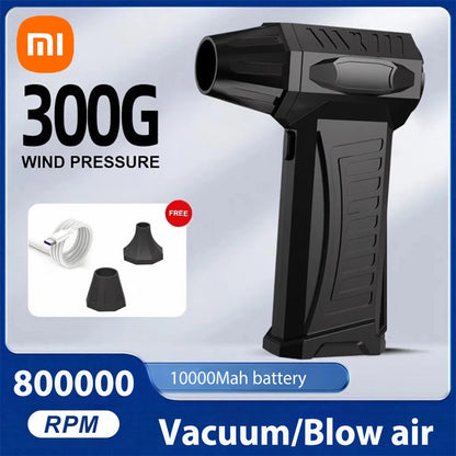 Xiaomi 800000RPM Turbo Blower – Brushless Jet Fan 20000mAh | Pro Dust Cleaner