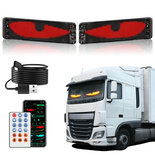 Truck LED Pixel Screen – Bluetooth & Remote Control