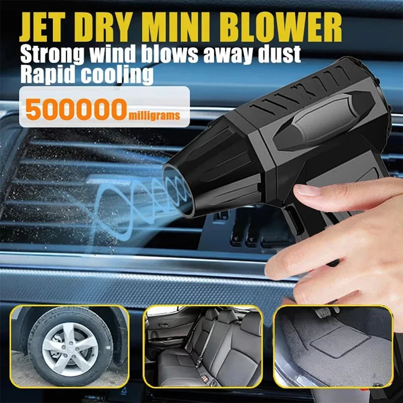Xiaomi 800000RPM Turbo Blower – Brushless Jet Fan 20000mAh | Pro Dust Cleaner