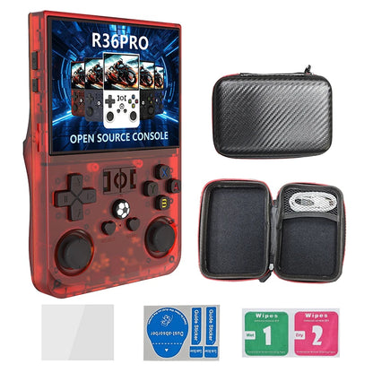 R36 MAX Retro Gaming Console – 18,000+ Games, 64GB, 3.5" IPS Screen, 4000mAh Battery