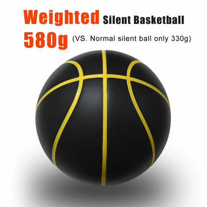 Grooved Silent Basketball Size 7# 6# 5# Men/Women/Children Indoor Dribble Practice Bounce Quiet Soft Airless Foam Ball No Noises