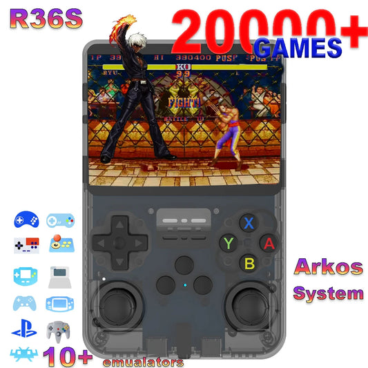 RetroPlay R36S – Handheld Retro Gaming Console (64GB/128GB, 10,000+ Games)