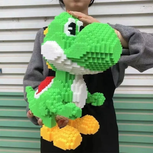 Yoshi Brick Toy – Mario Collection Edition (DIY Mini Blocks)