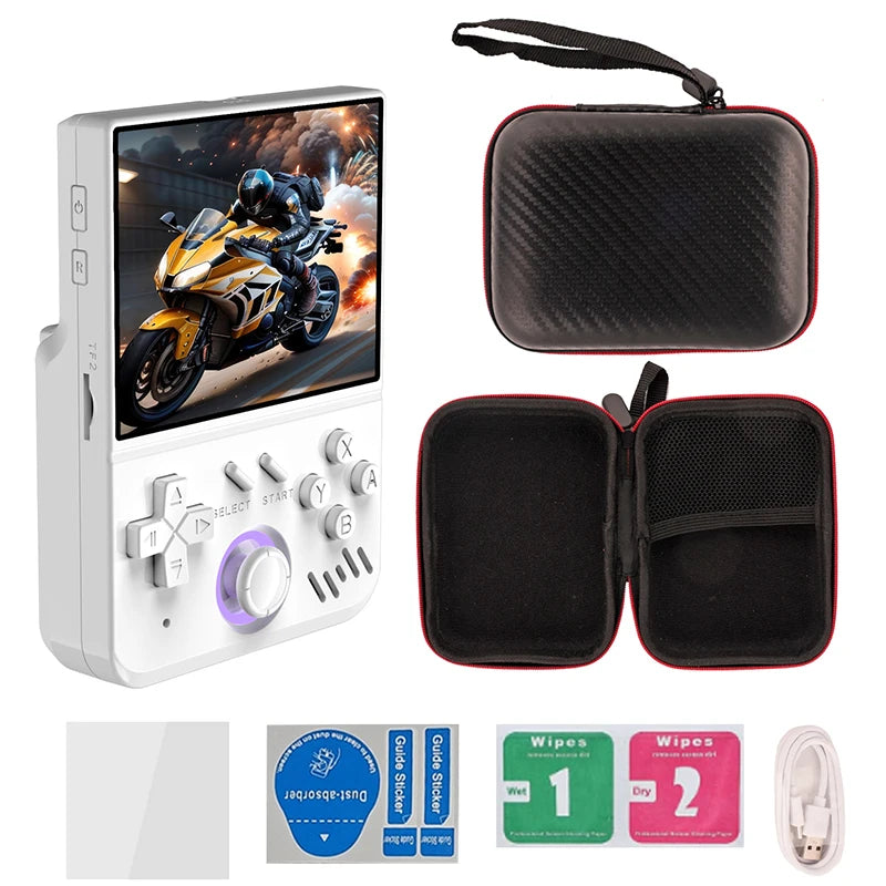 R36 MAX Retro Gaming Console – 18,000+ Games, 64GB, 3.5" IPS Screen, 4000mAh Battery
