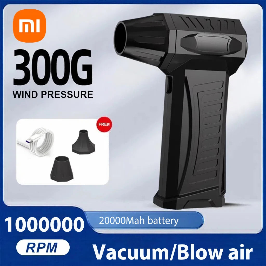 Xiaomi 800000RPM Turbo Blower – Brushless Jet Fan 20000mAh | Pro Dust Cleaner