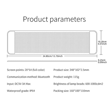 Truck LED Pixel Screen – Bluetooth & Remote Control