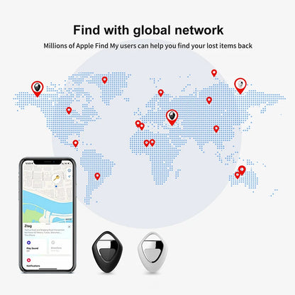 Smart Bluetooth GPS Tracker – Compact Key, Pet & Car Finder