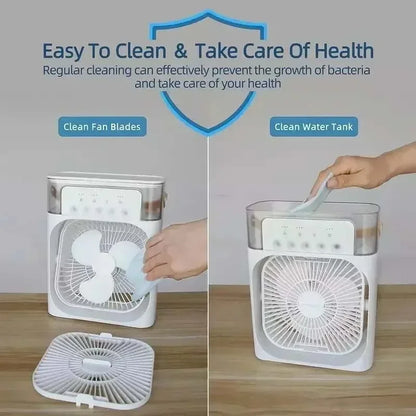 Xiaomi™ 3-in-1 Air Cooler – Mini AC, Humidifier & LED Fan