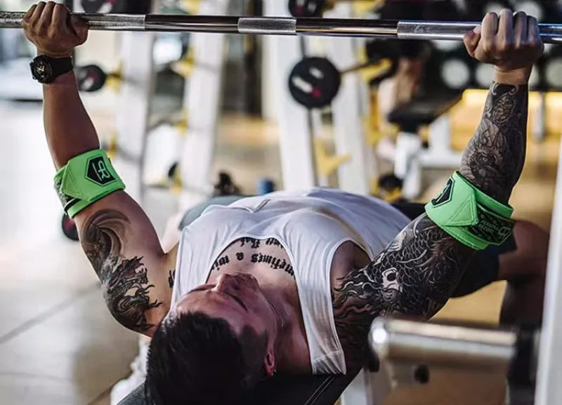 ProLift™ 90cm Adjustable Elbow Wraps – Maximum Support & Strength Training