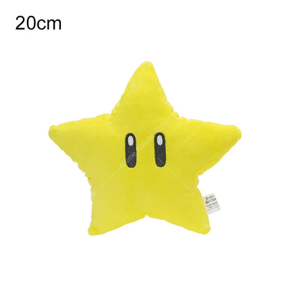 Super Star Plush – Shine Bright Edition (Mario Style Toy)