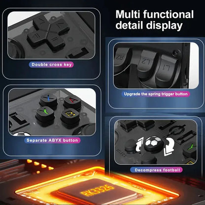 R36 MAX Retro Gaming Console – 18,000+ Games, 64GB, 3.5" IPS Screen, 4000mAh Battery