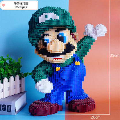 Mario Brick Toy – Mini Building Blocks Set (DIY Assembly)