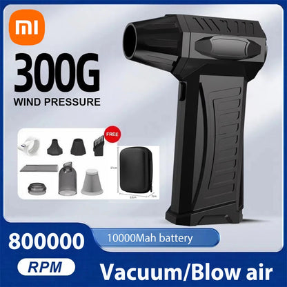 Xiaomi 800000RPM Turbo Blower – Brushless Jet Fan 20000mAh | Pro Dust Cleaner