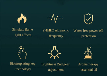 Premium Flame Aroma Diffuser 180ML