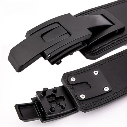 Weightlifting Belt – PU Fitness Waist Support for Squats & Deadlifts