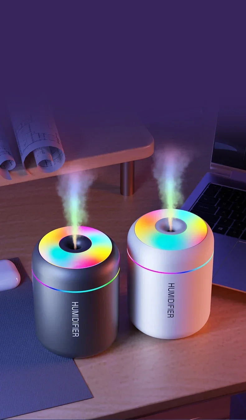 Mini Diffuseur LED 180ML - Air & Ambiance
