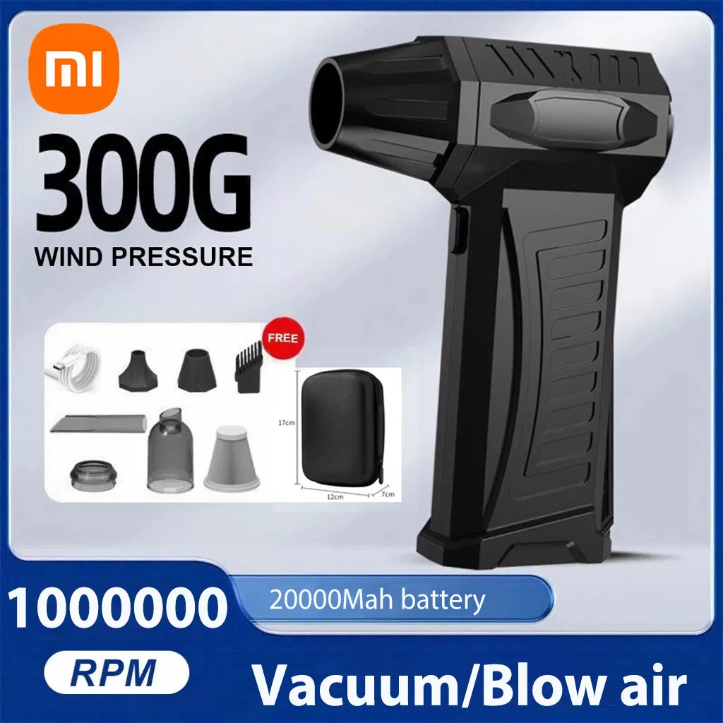 Xiaomi 800000RPM Turbo Blower – Brushless Jet Fan 20000mAh | Pro Dust Cleaner