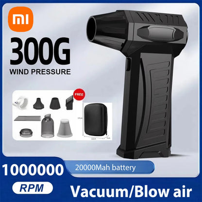 Xiaomi 800000RPM Turbo Blower – Brushless Jet Fan 20000mAh | Pro Dust Cleaner