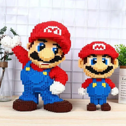 Mario Brick Toy – Mini Building Blocks Set (DIY Assembly)