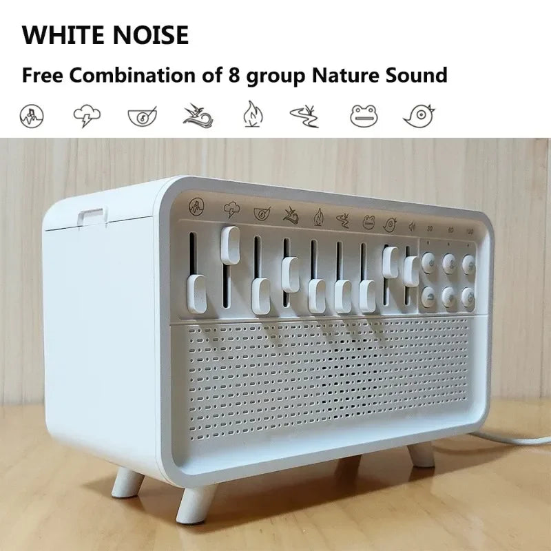 4-in-1 HIFI Bluetooth Speaker – Humidifier, White Noise & Night Light