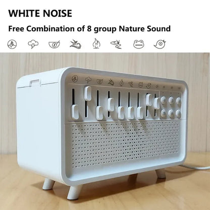 4-in-1 HIFI Bluetooth Speaker – Humidifier, White Noise & Night Light