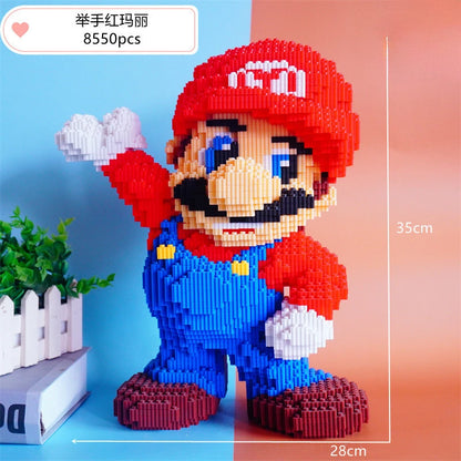 Mario Brick Toy – Mini Building Blocks Set (DIY Assembly)