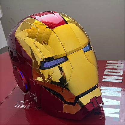 Iron Man MK5 Helmet – Real Wearable Collectible Edition (Automatic Opening)