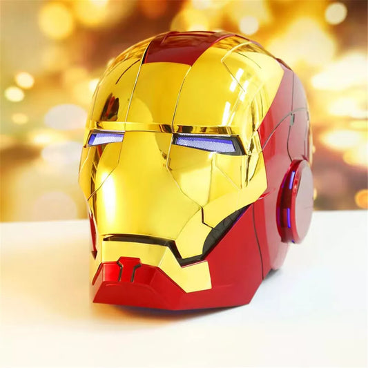 Iron Man MK5 Helmet – Real Wearable Collectible Edition (Automatic Opening)